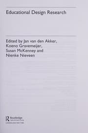 Tapa de Educational design research