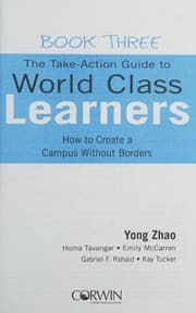 Tapa de Take-Action Guide to World Class Learners Book 3