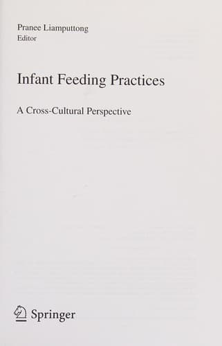 Tapa de Infant feeding practices