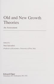 Tapa de Old and new growth theories
