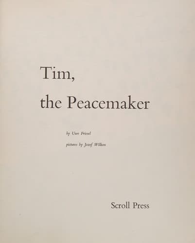 Tapa de Tim, the peacemaker