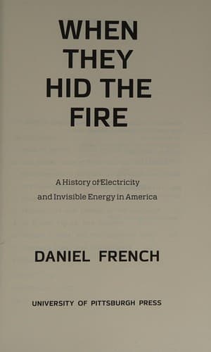 Tapa de When They Hid the Fire
