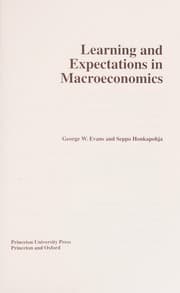 Tapa de Learning & Expectations in Macroeconomics
