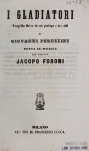 Tapa de I gladiatori