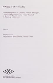 Tapa de Pedagogy in a New Tonality