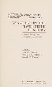 Tapa de Genocide in the twentieth century