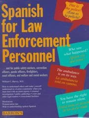 Tapa de Spanish for Law Enforcement Personnel