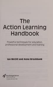 Tapa de The action learning handbook