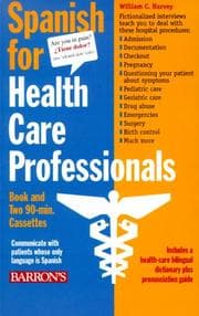 Tapa de Spanish for Health Care Professionals with Audiocassettes