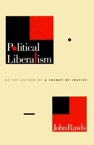 Tapa de Political liberalism