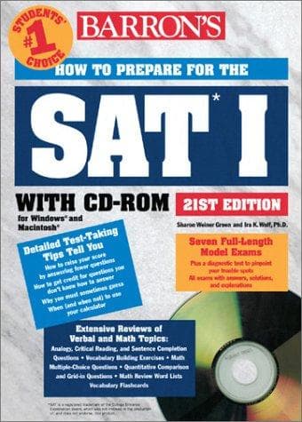 Tapa de How to Prepare for the SAT I with CD-ROM