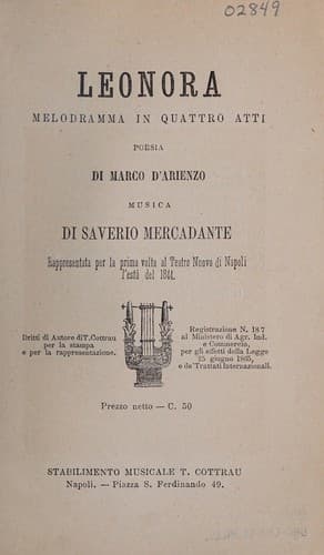 Tapa de Leonora
