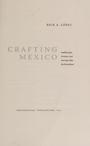 Tapa de Crafting Mexico