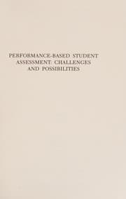 Tapa de Performance-based student assessment