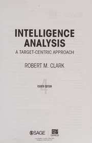 Tapa de Intelligence analysis