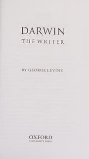 Tapa de Darwin the writer