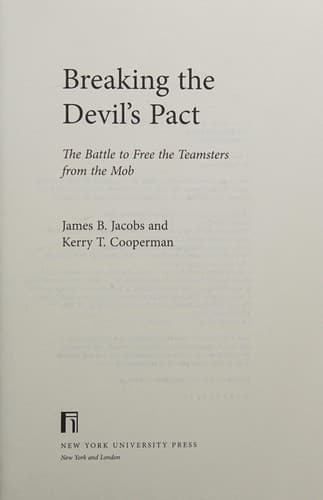 Tapa de Breaking the devil's pact
