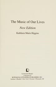 Tapa de The music of our lives
