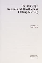 Tapa de The Routledge International Handbook of Lifelong Learning