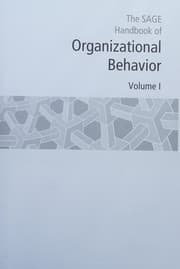 Tapa de The SAGE handbook of organizational behavior