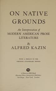 Tapa de On native grounds, an interpretation of modern American prose literature