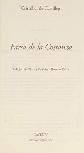 Tapa de Farsa de la Costanza
