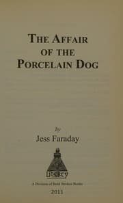 Tapa de The affair of the porcelain dog