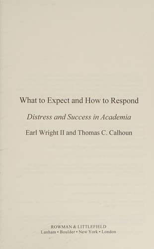 Tapa de What to Expect and How to Respond