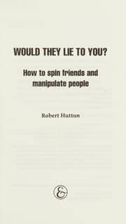 Tapa de Would They Lie to You?