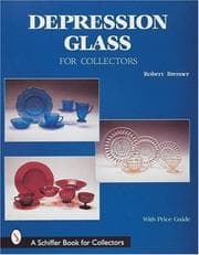 Tapa de Depression glass