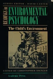 Tapa de The Child's Environment (Readings in Environmental Psychology, Vol 1)