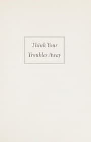 Tapa de Think your troubles away