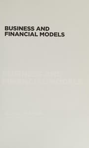 Tapa de Business and Financial Models