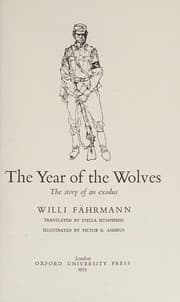 Tapa de The year of the wolves