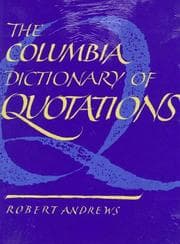 Tapa de The Columbia dictionary of quotations