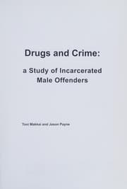 Tapa de Drugs and crime