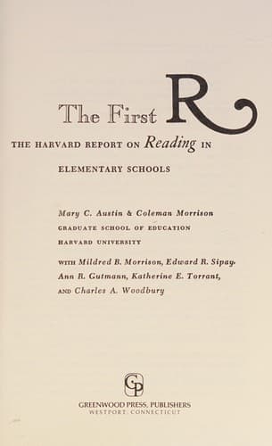 Tapa de The first R