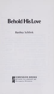 Tapa de Behold His love