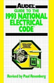 Tapa de Guide to the 1993 National Electrical Code (Audel)