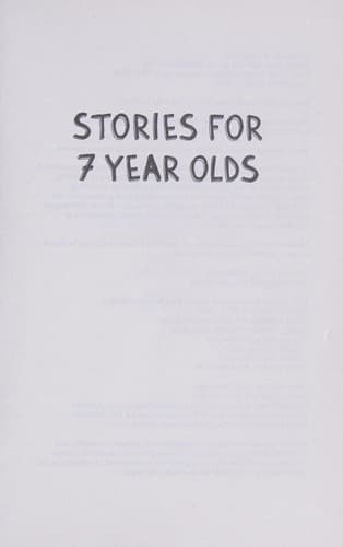 Tapa de Stories for Seven Year Olds