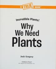 Tapa de Why We Need Plants
