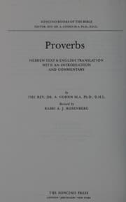 Tapa de Proverbs
