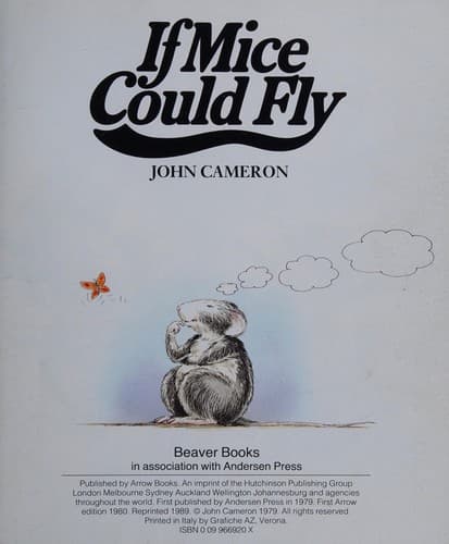 Tapa de If mice could fly