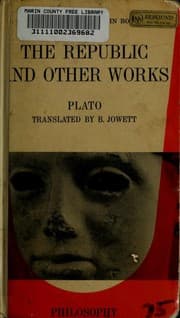 Tapa de The republic and other works