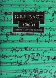 Tapa de C.P.E. Bach studies