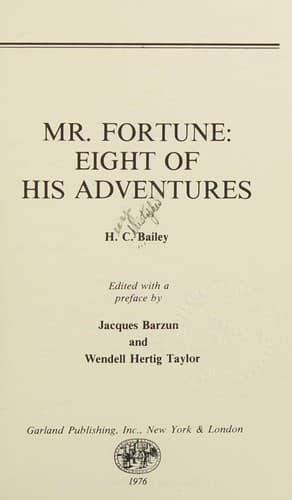 Tapa de Mr. Fortune