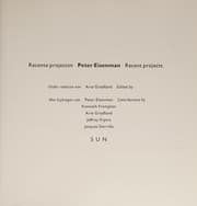 Tapa de Peter Eisenman