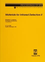 Tapa de Materials for Infrared Detectors II