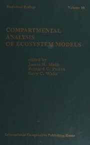 Tapa de Compartmental analysis of ecosystem models