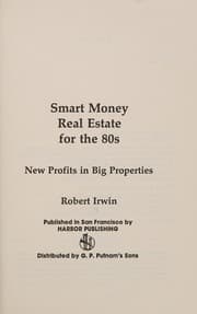 Tapa de Smart money real estate for the 80s